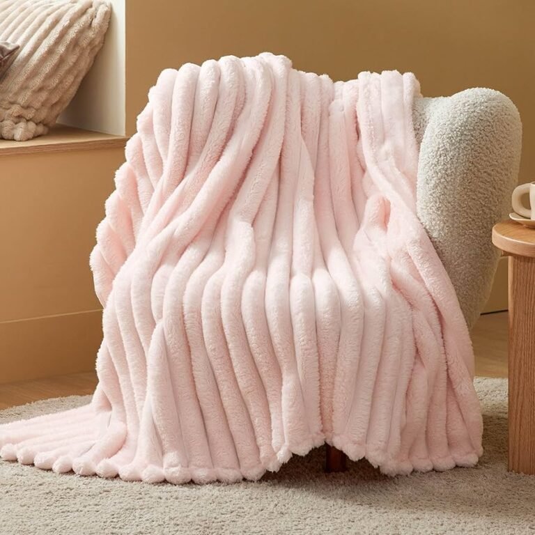 Pink Frye Throw Blankets - Cozy Comfort in Beautiful Blush Tones
