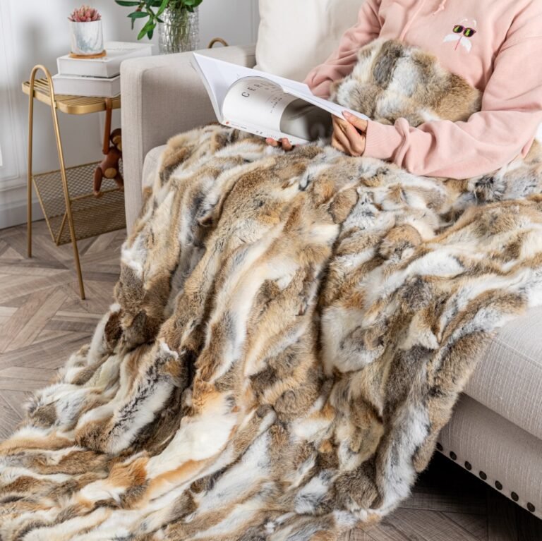Real Fur Blankets - Genuine Luxury Throws for Ultimate Comfort